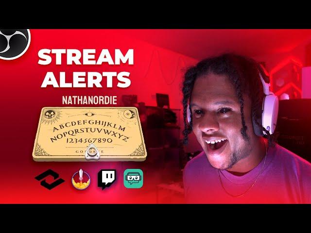 Twitch Alert Spirit Board for Streamelements Streamlabs by Nerd or Die