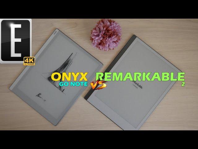 Remarkable 2 vs Onyx Boox GO 10.3" Note Comparison