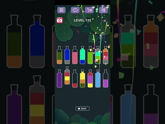 Water Sort Puzzle Game Level 132 | Water Sort Puzzle | Color Sorting Game | Gaming Shortcuts |