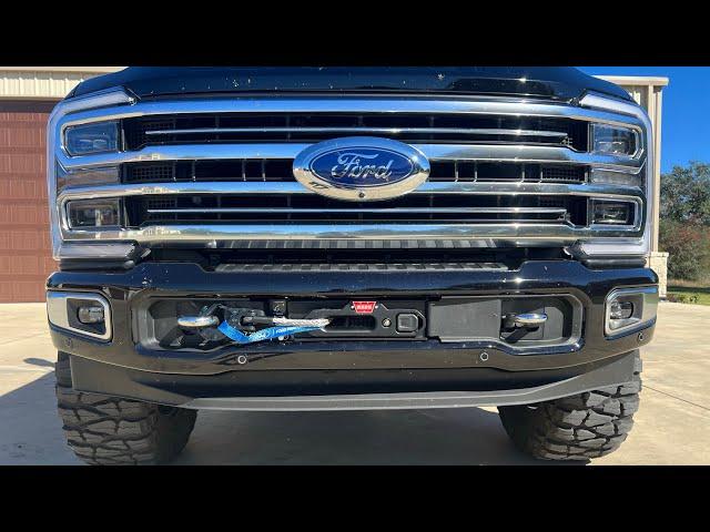 2024 Ford F350 Limited Super Duty Build.. Lift, Airbags, fuel tank, and High Output Powerstroke