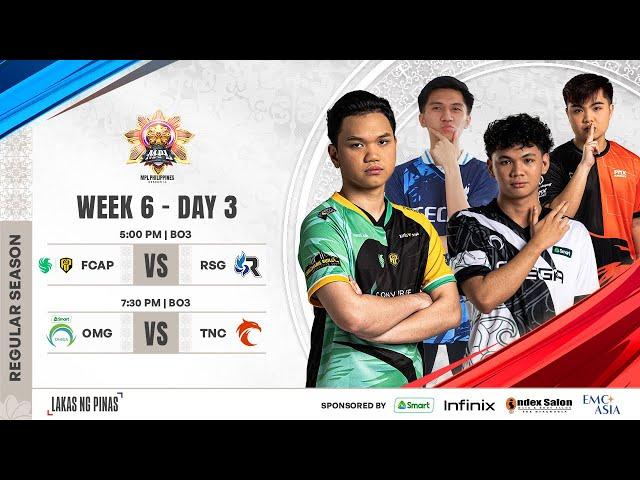  LIVE | MPL PH S14 | ENGLISH - Week 6 Day 3