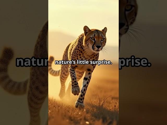 Top 5 Facts About The Cheetah #shorts