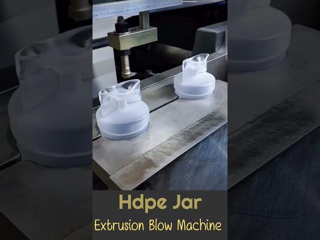 How to make HDPE Jar| Extrusion Blow Molding Machine EBM
