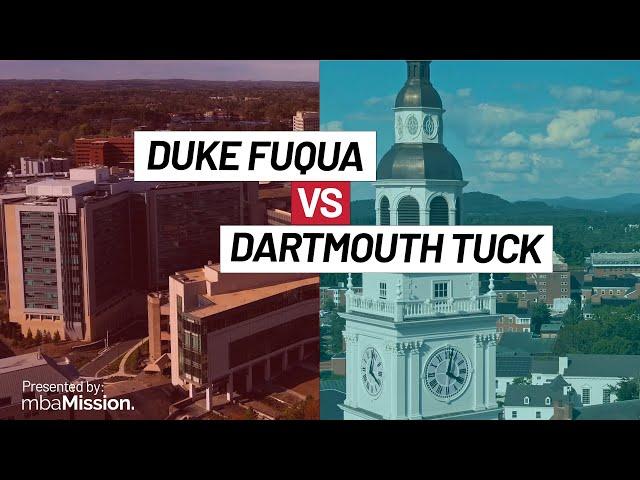 Duke Fuqua vs. Dartmouth Tuck