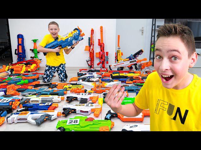 Don't Pick the Wrong NERF Blaster Challenge & Other Best NERF Games by RM Bros