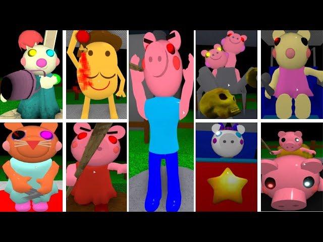 Roblox Piggy ALL CHARACTERS & FINAL BOSSES! - Roblox Piggy Custom