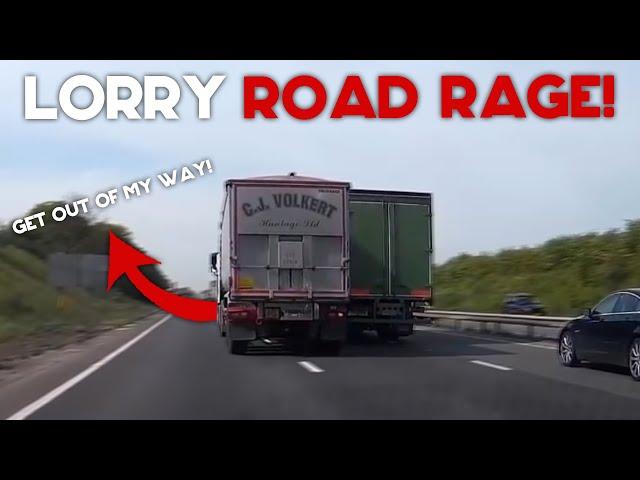 UNBELIEVABLE UK LORRY DRIVERS | A Day In The Life Of A Lorry Driver, HGV's Road Rage, HGV CAM! #37