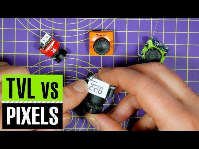 FPV cameras. TVL vs pixels. What does it all mean?