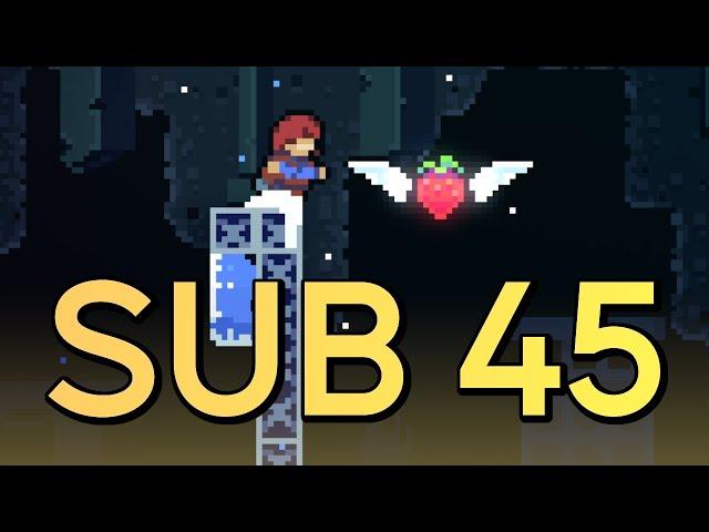 Celeste All Red Berries Speedrun in 44:47.972 (WR on 03 Jan 2024)