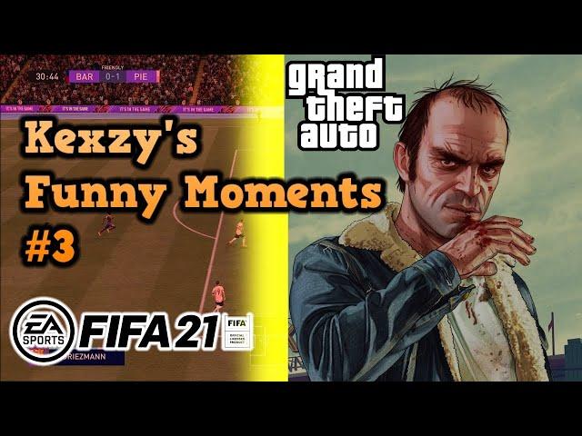 HE BROKE HIS TV?! | Kexzy’s Funny Moments #3 (FIFA/GTA)