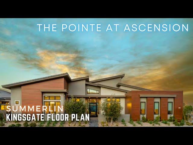 Stunning 1-Story Luxury Modern Homes for Sale at The Pointe in Ascension at Summerlin by Pulte Homes