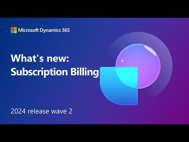 What's new: Subscription Billing