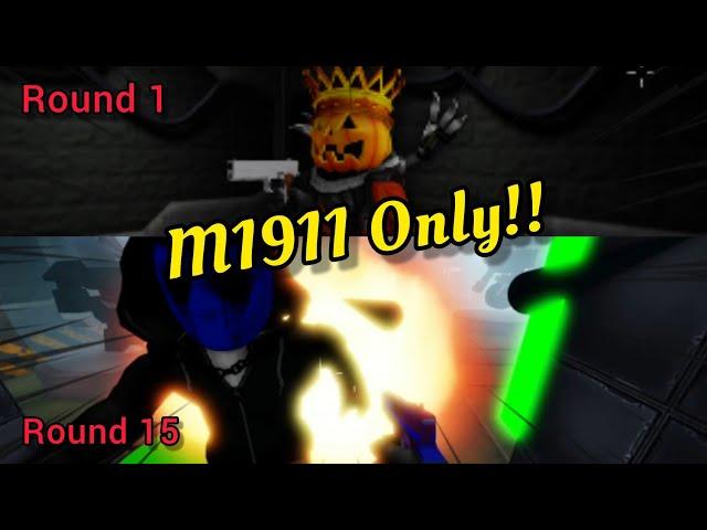 Starting Pistol ONLY in Endless Survival.. | Survive and Kill the Killers in Area 51 | Gameplay #84