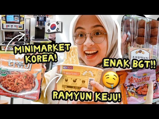 BREAK THE FAST AT THE KOREA MINIMARKET CHALLENGE!!  CONFUSED WHAT TO EAT 