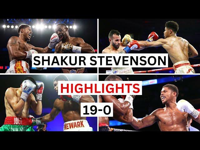 Shakur Stevenson (19-0) Highlights