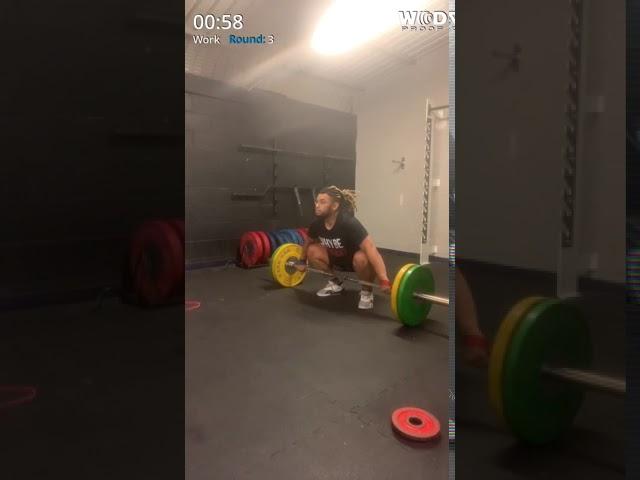 No contact power snatch + Snatch Balance