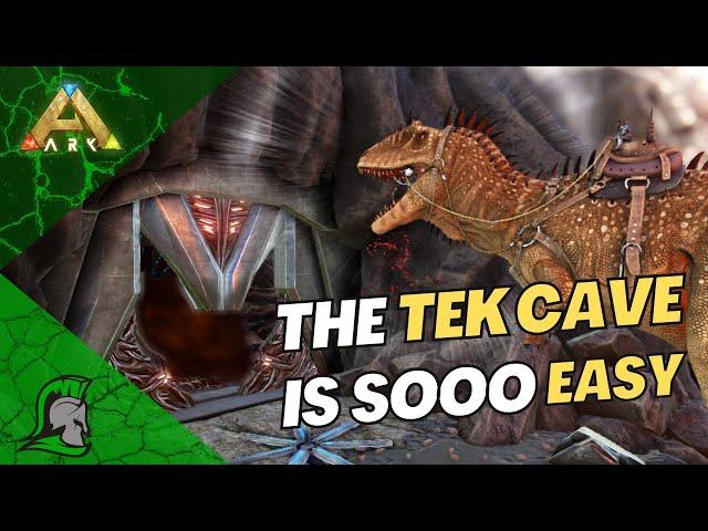 This is the best way to do the Tek Cave! | Ark Survival Evolved