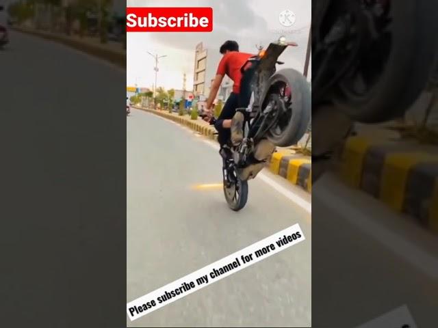 Channel for sale ₹ 15,000  KTM RC attitude stoppie stunt  bike stunt #bikelovers #bikestatus️