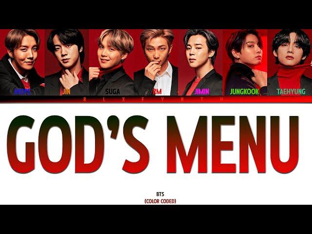 [AI COVER] HOW WOULD BTS SING "GOD'S MENU" BY STRAY KIDS (COLOR CODED)