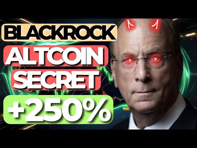  L’ALTCOIN SECRET QUE BLACKROCK UTILISE DÉJÀ !  (ça va péter ..)