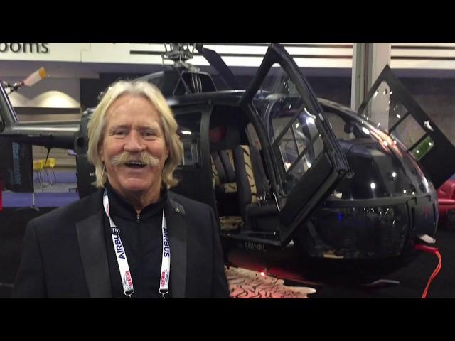 Chuck Aaron at Heli Expo 2019