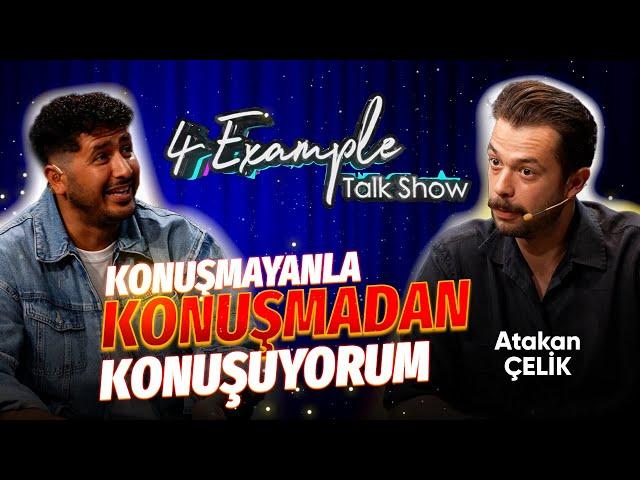 Taner Çağlı ile 4 Example Talk Show 3. Sezon | Konuk: Atakan ÇELİK - Konuşmayanla Konuşmadan Konuş