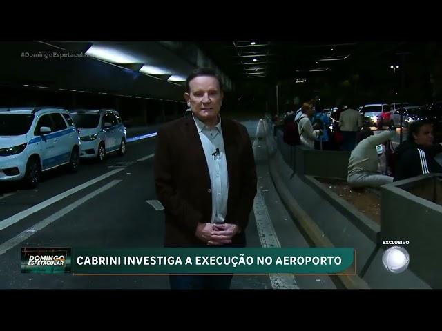 Exclusivo: Roberto Cabrini traz novidades sobre o caso da execução de Vinicius Gritzbach