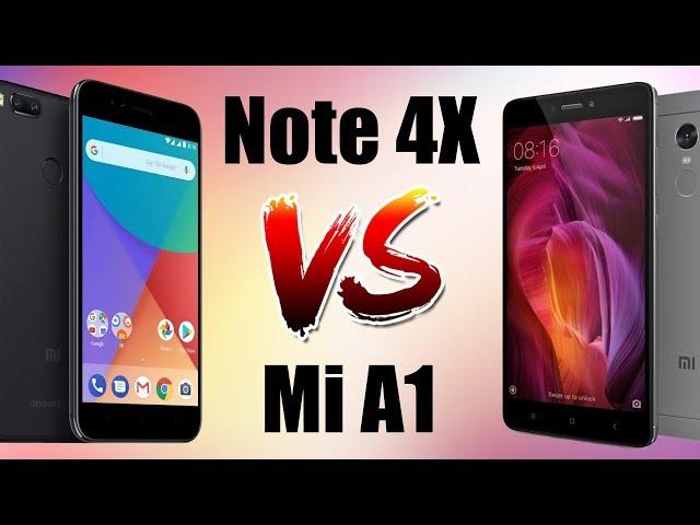 Xiaomi Mi A1 vs Redmi Note 4X сравнение, тест камер.