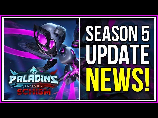 Cauterize is Getting REMOVED, New Skins, Azaan Nerfs & More! - Paladins Season 5 Update Notes