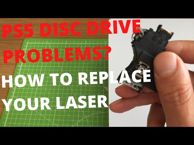 How To Replace Your Faulty PS5 Laser If It WONT READ DISCS