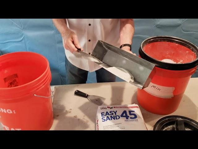 Mixing EZ Sand 45 Minute Compound