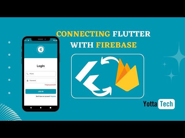 How to Connect Flutter App with Firebase? | Flutter | Firebase