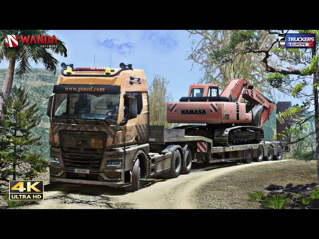 Truckers of europe 3| Dirty dangerous off road| realistic HD gameplay