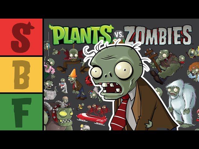 Ranking EVERY Plants vs. Zombies… Zombie