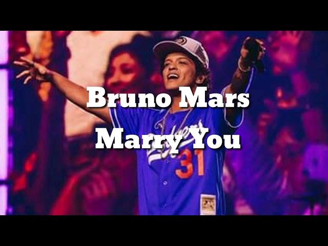 Bruno Mars - Marry You ( TopSong TV )