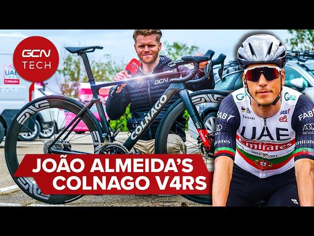 João Almeida’s Colnago V4RS | UAE Team Emirates Pro Bike