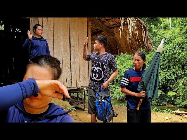 Suddenly mother came to find Khai, the deaf-mute boy had to leave Dinh