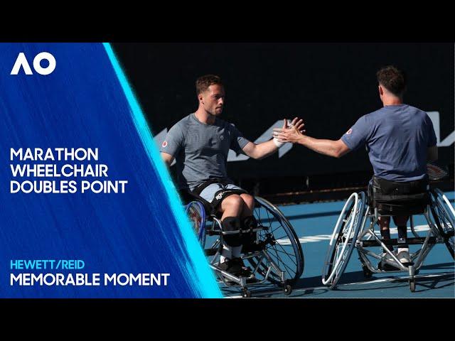 Incredible Wheelchair Doubles Point! | Australian Open 2025