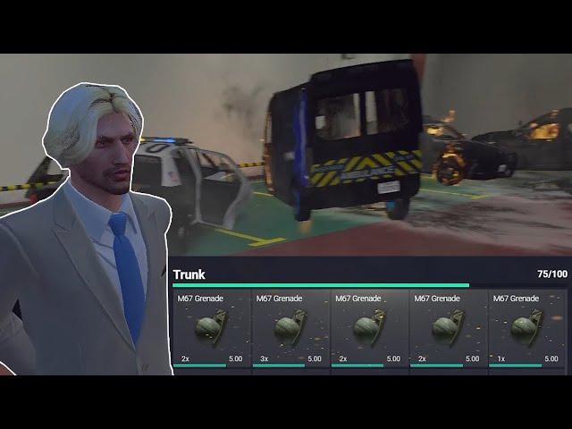 xQc The Grenade Bomber | GTA RP