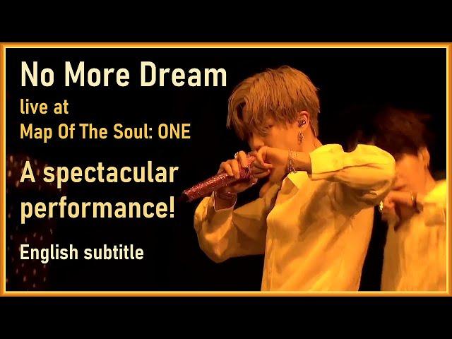 BTS - No More Dream from Map of the Soul ON:E concert 2020 (Day 1+2) [ENG SUB] [Full HD]