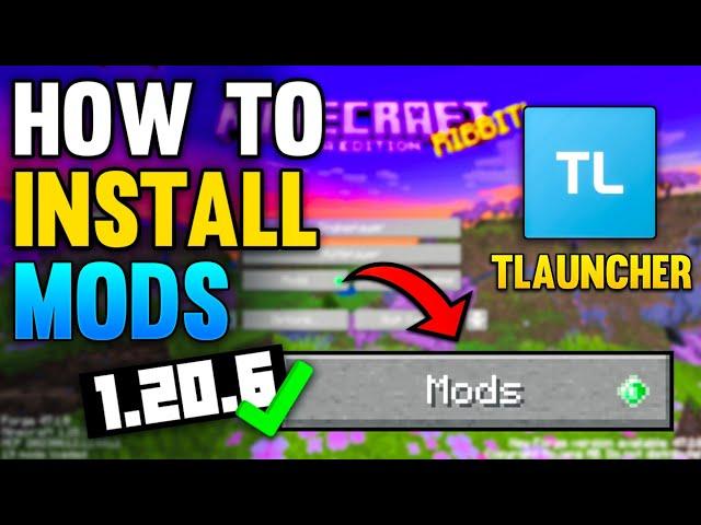 How to Install Mods in minecraft 1.20.6 hindi (Tlauncher) 2024