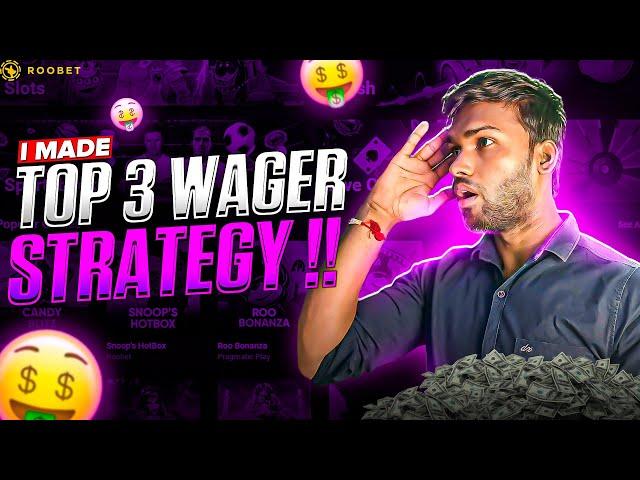 I TESTED TOP 3 WAGER STRATEGIES ON ROOBET 