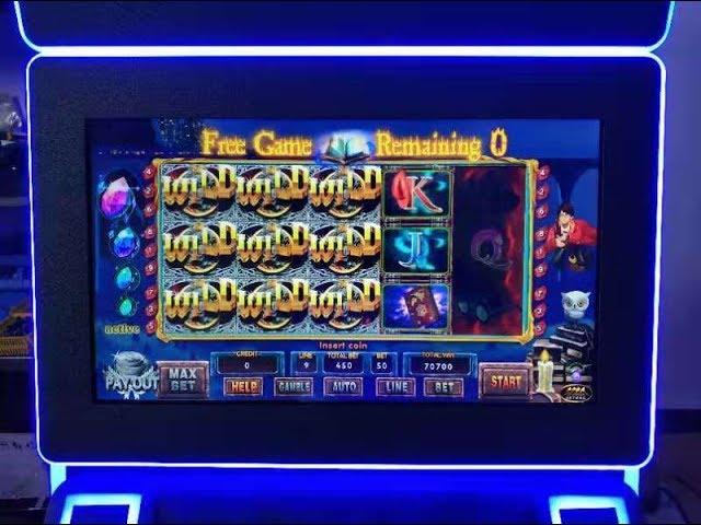 Magic Night Lie Jiang Slot Video Gambling Coin Operated Video Slot Machine Game Machines