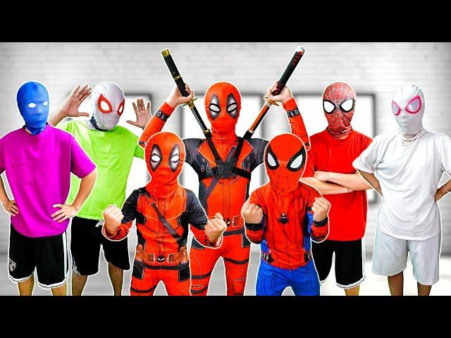 What If 10 SPIDER-MAN & Deadpool 3 in 1 HOUSE? Deadpool Destroy JOKER, Rescue Family +MORE