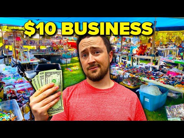 Can I Flip $10 into $10,000 at Yard Sales?