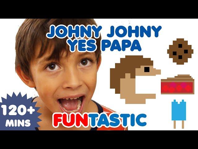 Johny Johny Yes Papa  | Nursery Rhymes | Kids Songs | FUNtastic TV