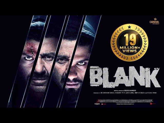 Blank Trailer | Sunny Deol | Karan Kapadia | Ishita Dutta | Karanvir Sharma | Jameel Khan | 3rd May