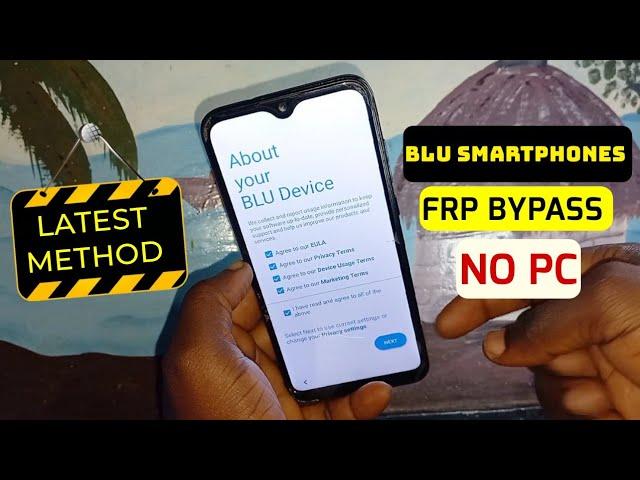 Blu B130DL, B140DL, C5L MAX Frp Bypass Without Pc || Blu Phones Google Lock Bypass