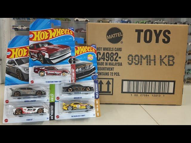 Unboxing Hot Wheels H Case 2025 - STH Mustang Funny Car