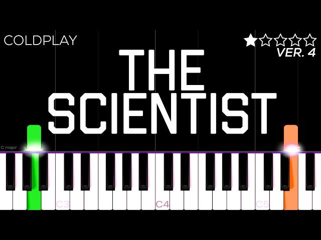 Coldplay - The Scientist | EASY Piano Tutorial